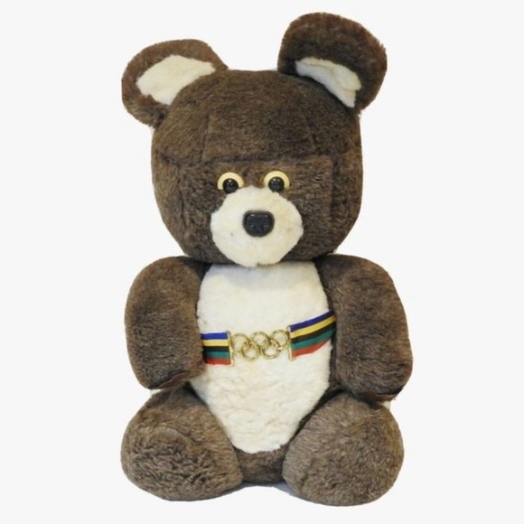 The Official Moscow Olympic Games Mascot - Misha Teddy Bear - Picture 1 of 15